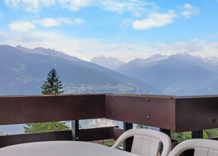 Lejlighed Gemeaux 205 Sur La Place Du Village A Avec Vue Sur Les Alpes Anzère